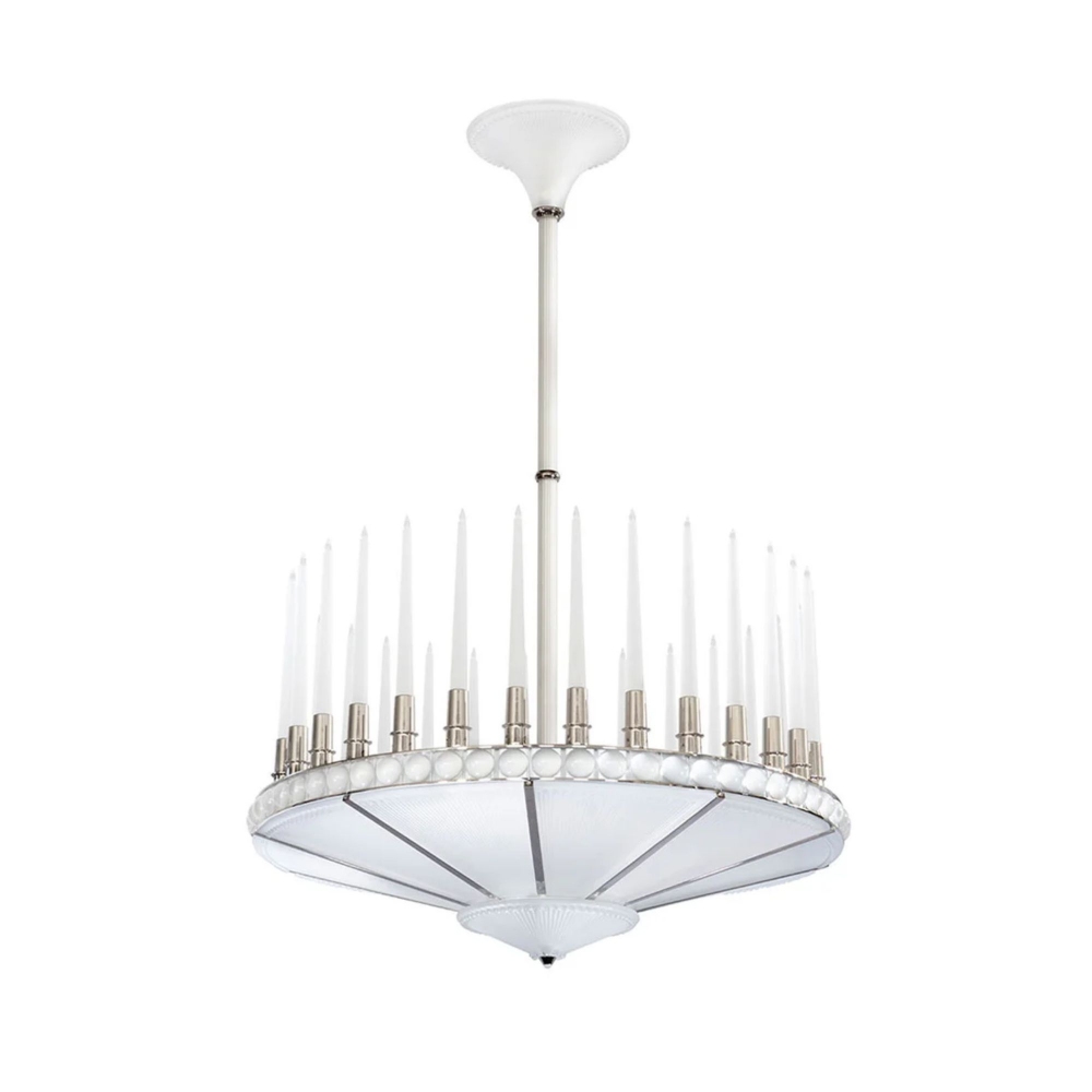 Lalique Lampadario in cristallo...