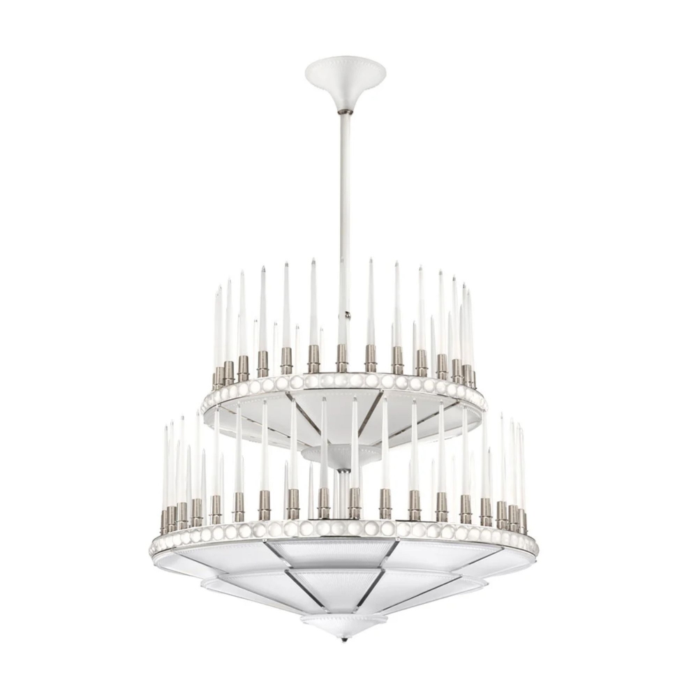 Lalique Lampadario in cristallo...