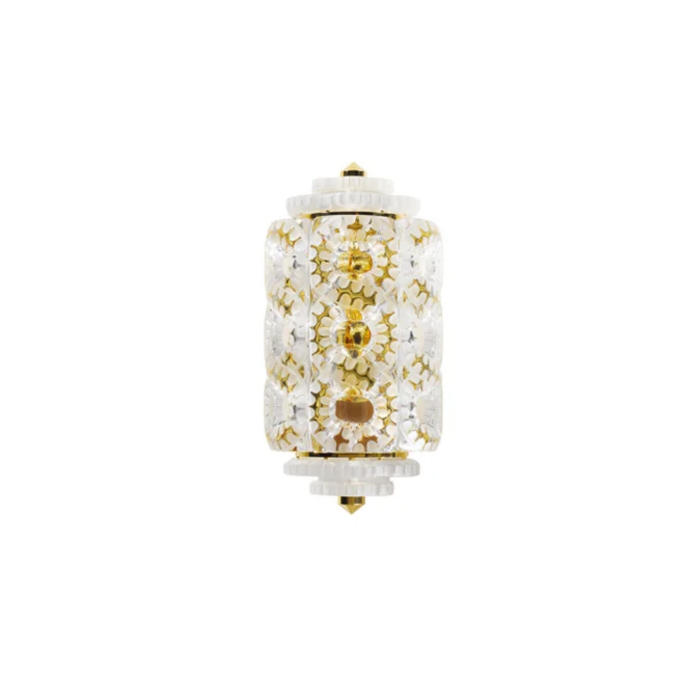 Lalique Séville Wall Lamp - Gold Finish