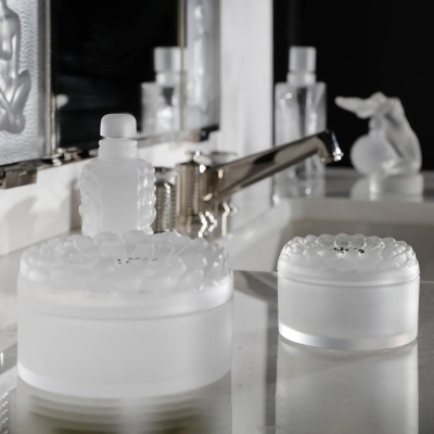 Lalique Dahlia Crystal Box 2