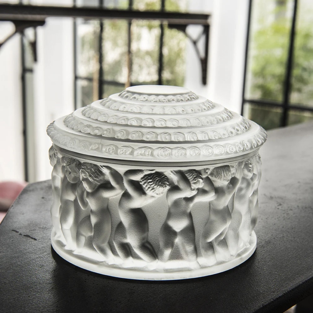 Lalique Scatola in cristallo Enfants