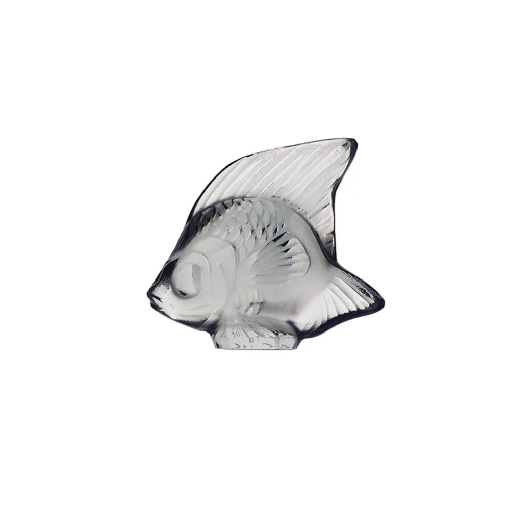 Lalique Scultura in cristallo Poisson
