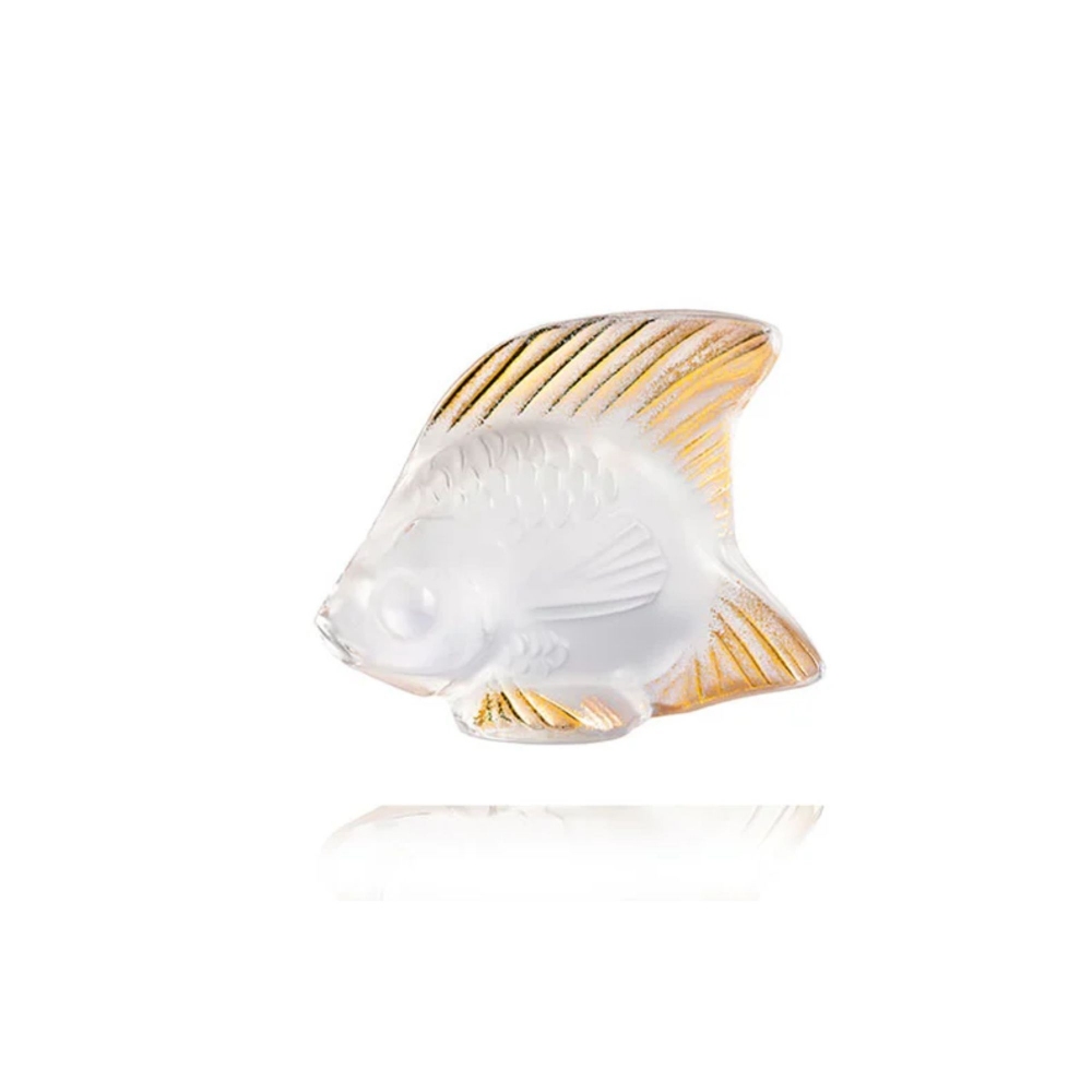 Lalique Poisson Crystal Sculpture