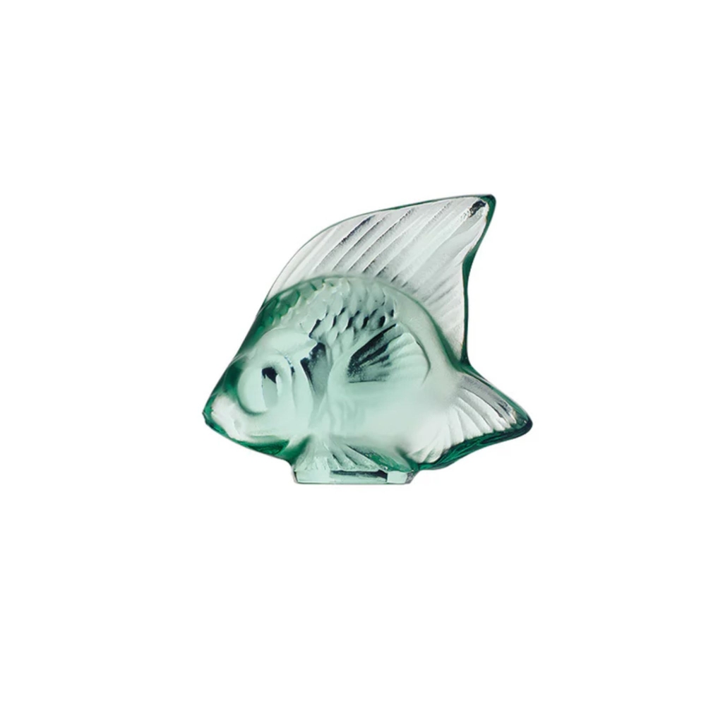Lalique Scultura in cristallo Poisson