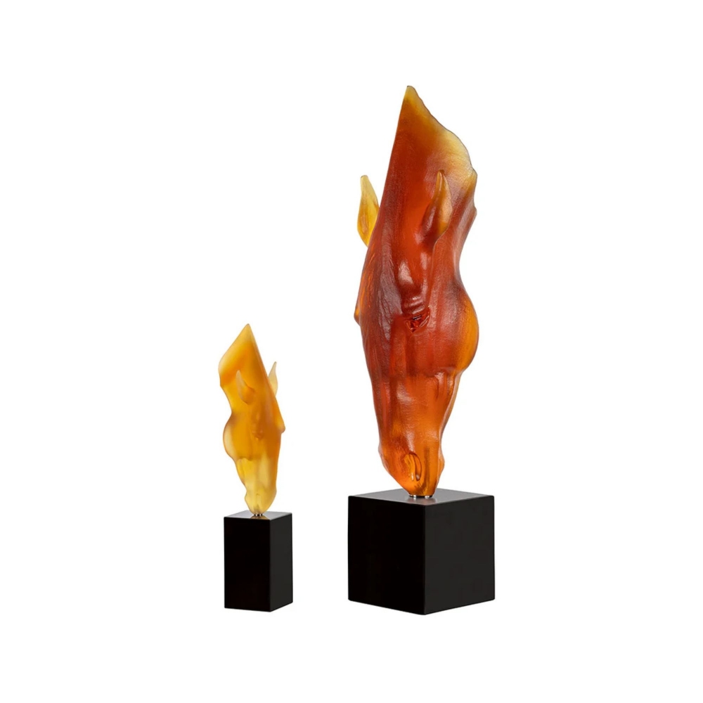 Lalique Still Water Small Crystal Sculpture - By Nic Fiddian Green & Lalique 2021