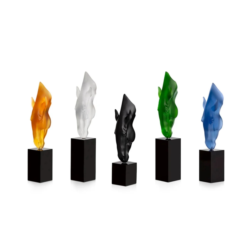 Lalique Scultura piccola in cristallo Still Water By Nic Fiddian Green & Lalique 2021