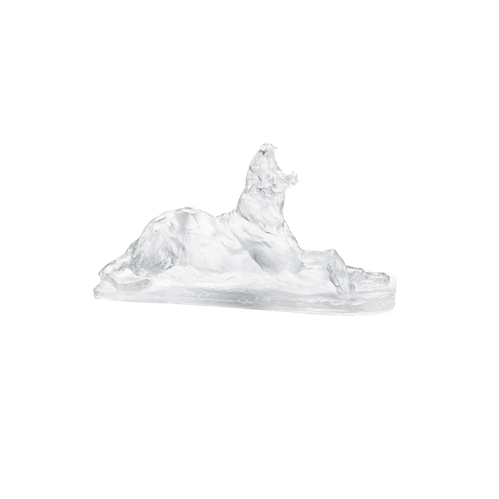 Lalique Scultura in cristallo Lionne...