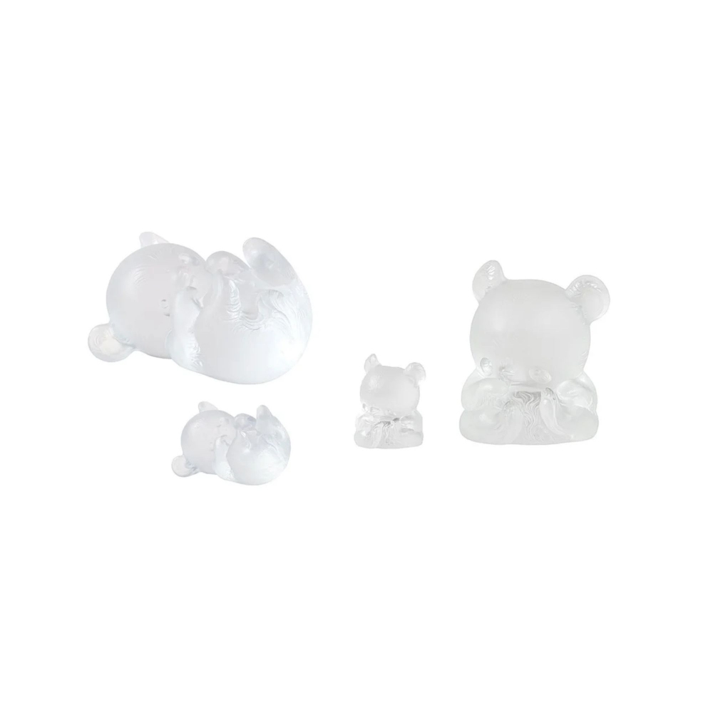 Lalique Scultura piccola in cristallo Yuan-Yuan Han Meilin And Lalique 2019