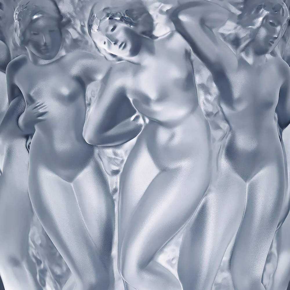 Lalique Bacchantes Incolore XXL Crystal Vase - Numbered Edition