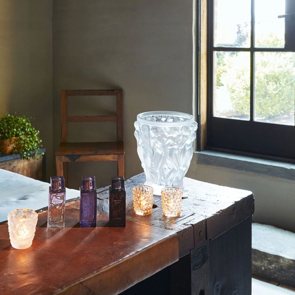 Lalique Bacchantes Incolore XXL Crystal Vase - Numbered Edition