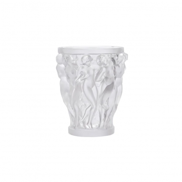 Lalique Bacchantes Incolore Small Crystal Vase