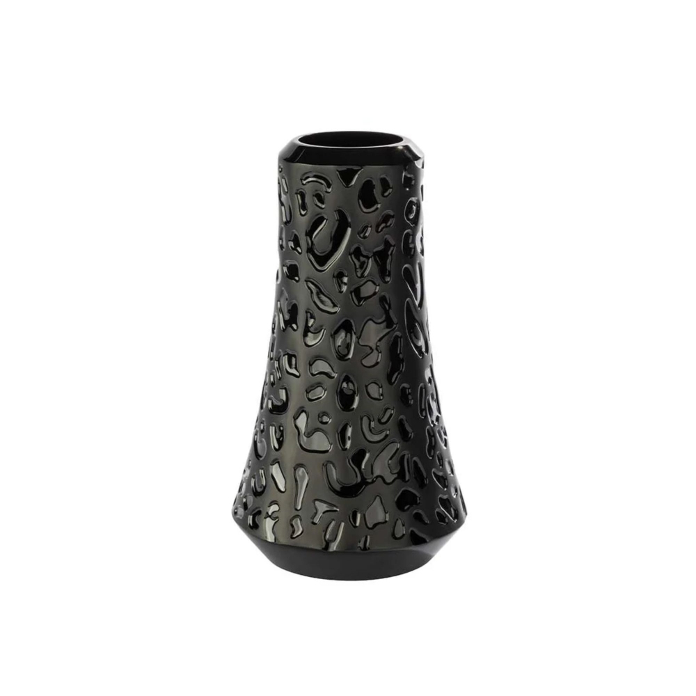 Lalique Vaso in cristallo Panthère Noir