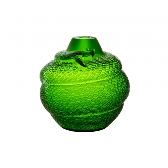 Lalique Vaso in cristallo Serpent