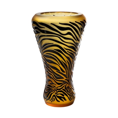 Lalique Tigre Émaillé Noir...