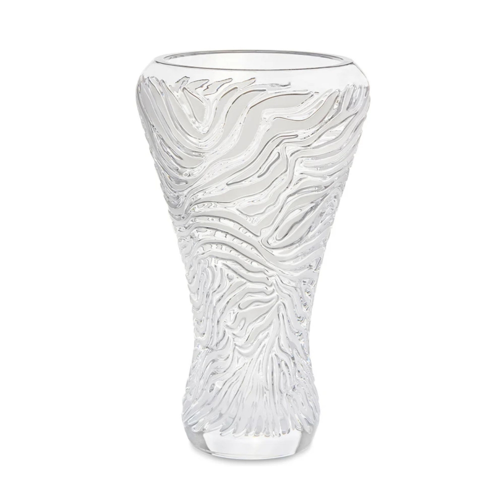 Lalique Vaso in cristallo Zèbre...