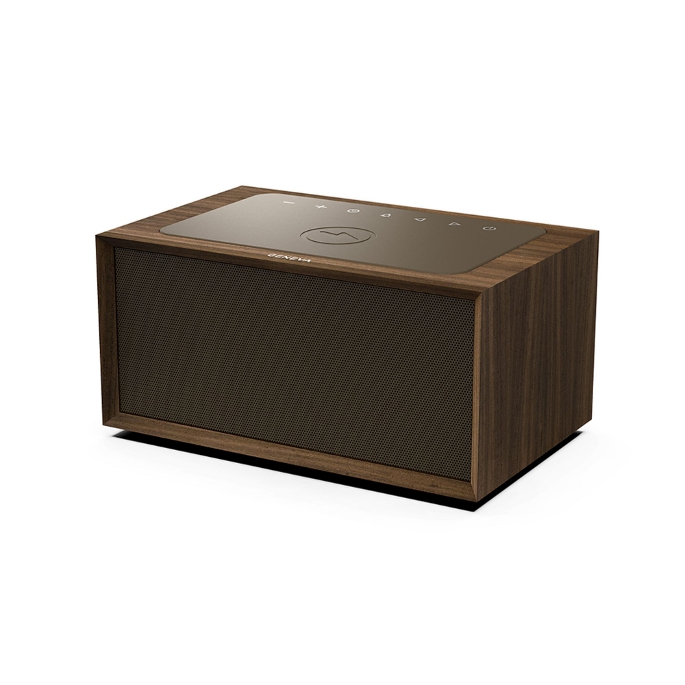 Geneva Time Digital Bluetooth Speaker with Wireless Charging