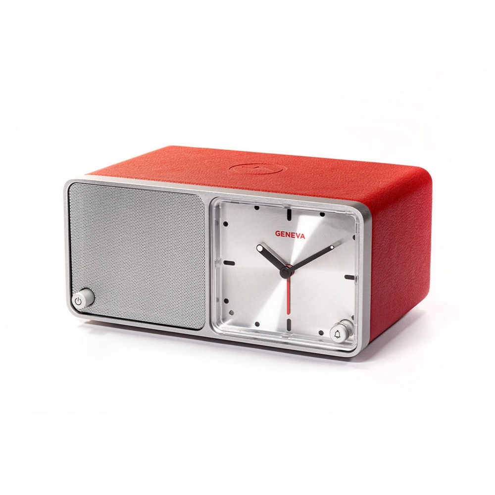 Geneva Geneva Time Bluetooth Speaker with Wireless and USB Charging