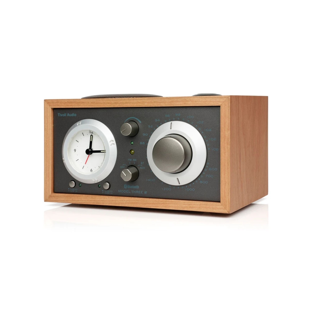 Tivoli Audio Model Three BT AM/FM/Bluetooth Clock Radio Speaker
