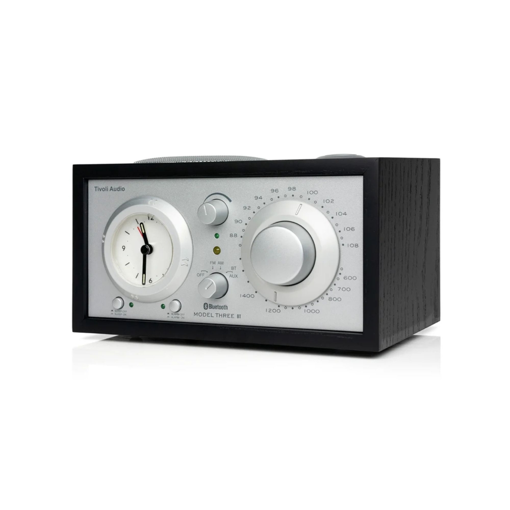 Tivoli Audio Model Three BT AM/FM/Bluetooth Clock Radio Speaker