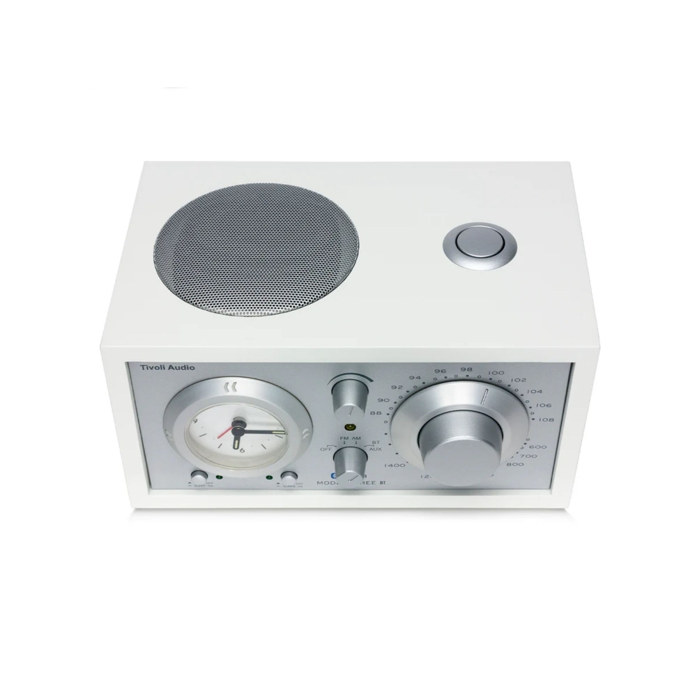 Tivoli Audio Speaker AM/FM/Bluetooth Clock Radio Model Three BT