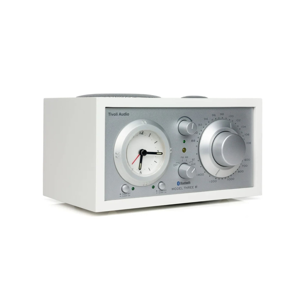 Tivoli Audio Model Three BT AM/FM/Bluetooth Clock Radio Speaker