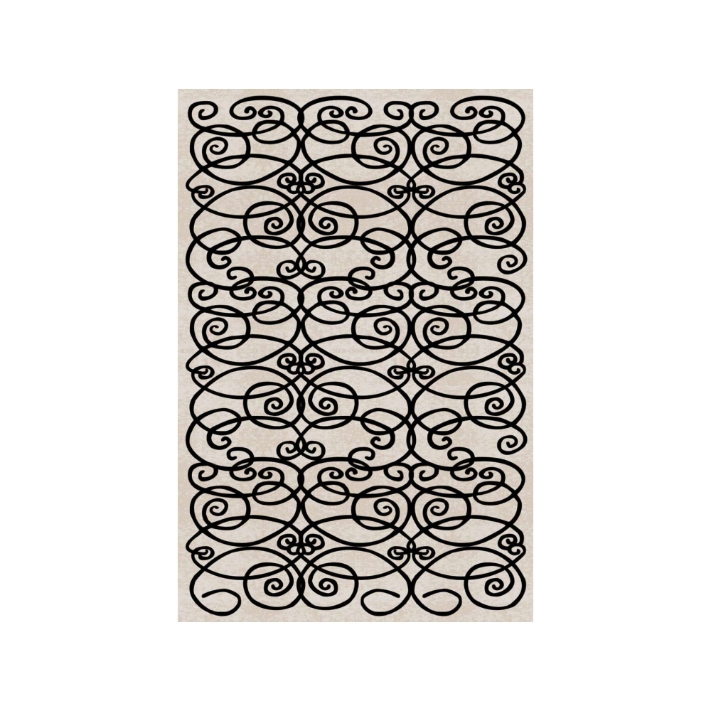 Qeeboo Kris Ruhs Mirring Rectangular Rug