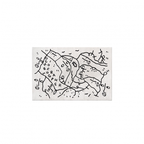 Qeeboo ChoreograpHer Small Rectangular Rug