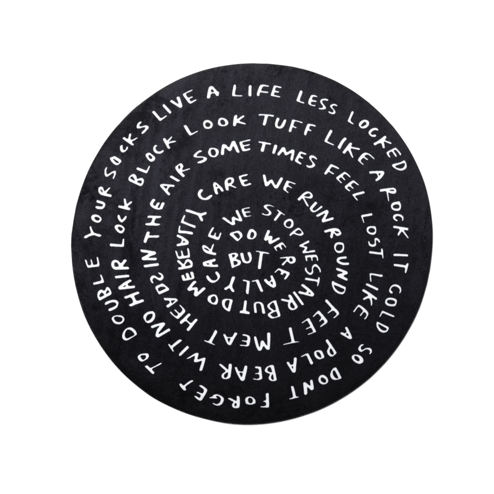 Qeeboo Circular Chronicles Round Rug