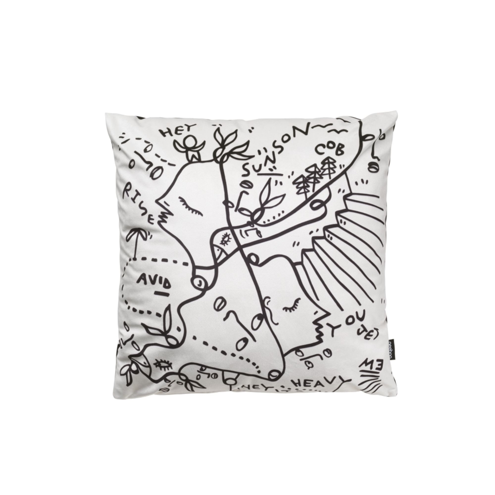 Qeeboo Cuscino quadrato Energetic...