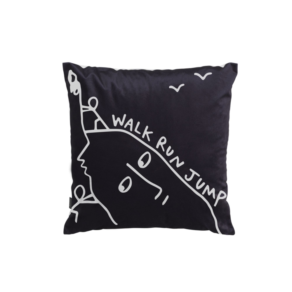 Qeeboo Energetic Expressions Square Cushion