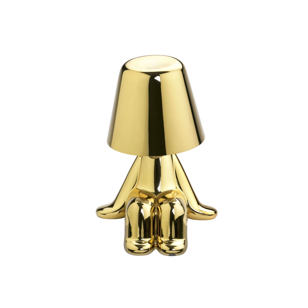 Qeeboo Set 5 LED Golden Brothers Lamps