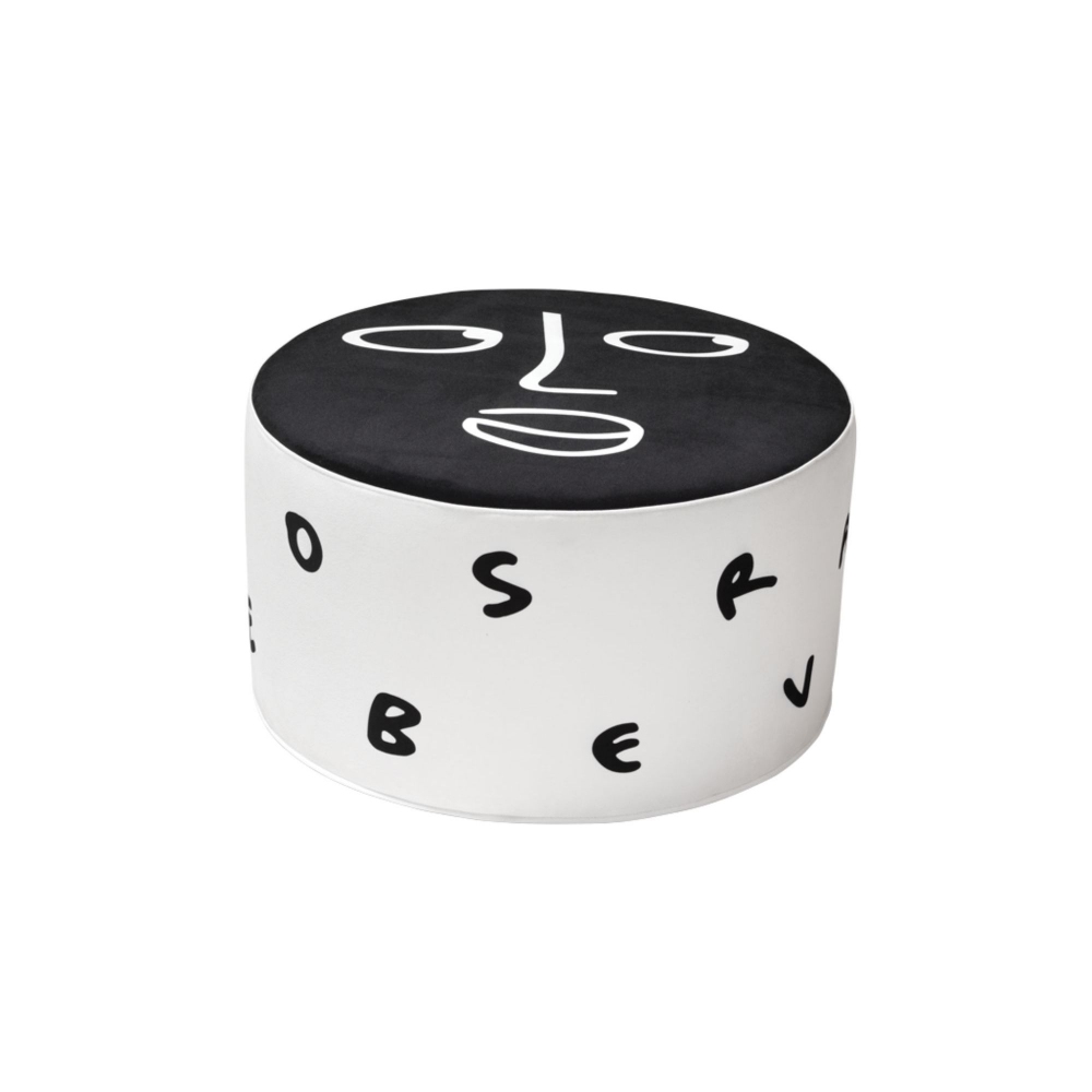 Qeeboo Pouf Midnight Monologue Medium