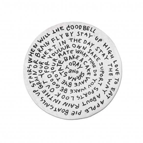 Qeeboo Morning Thoughts Round Rug