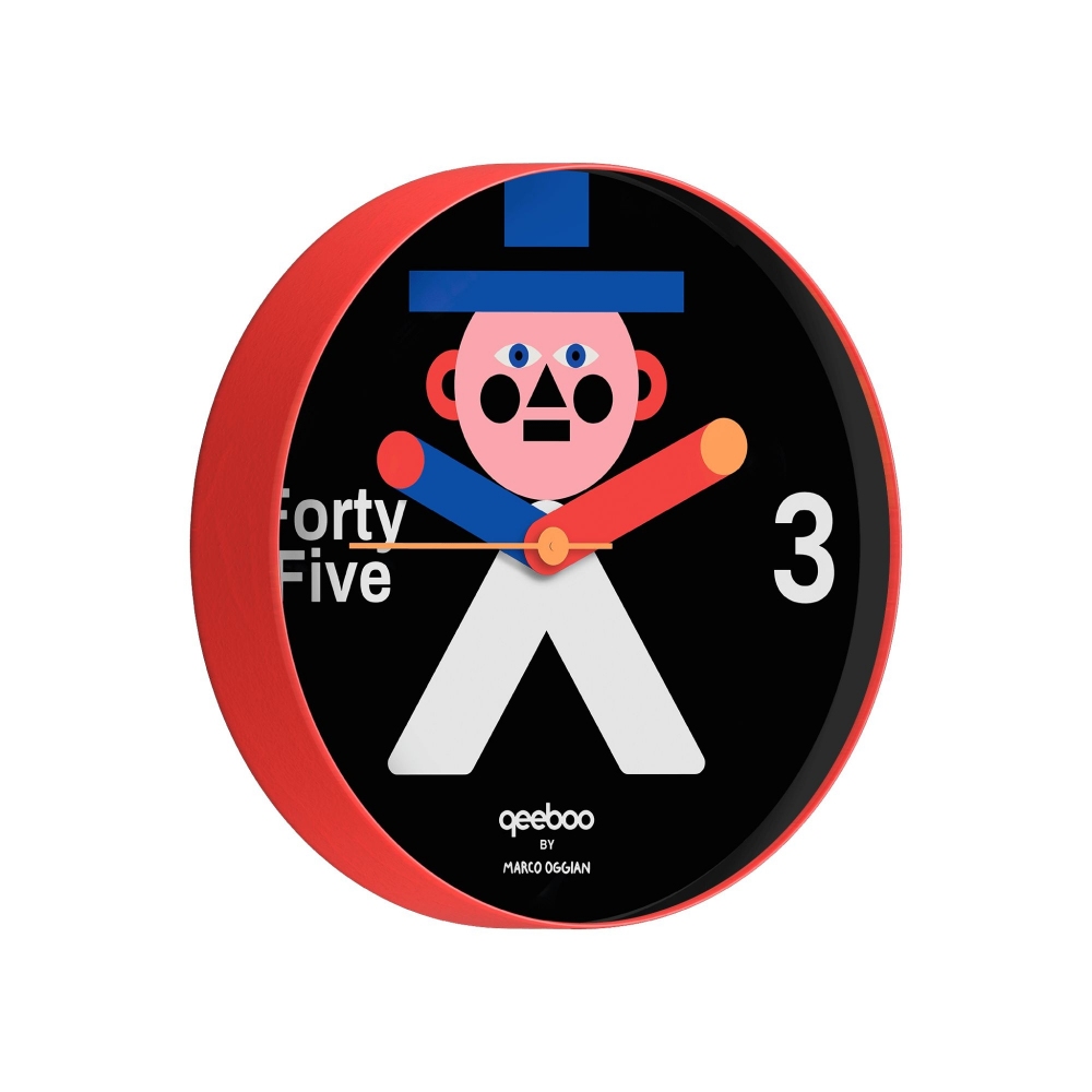 Qeeboo Mr. Wally Wall Clock