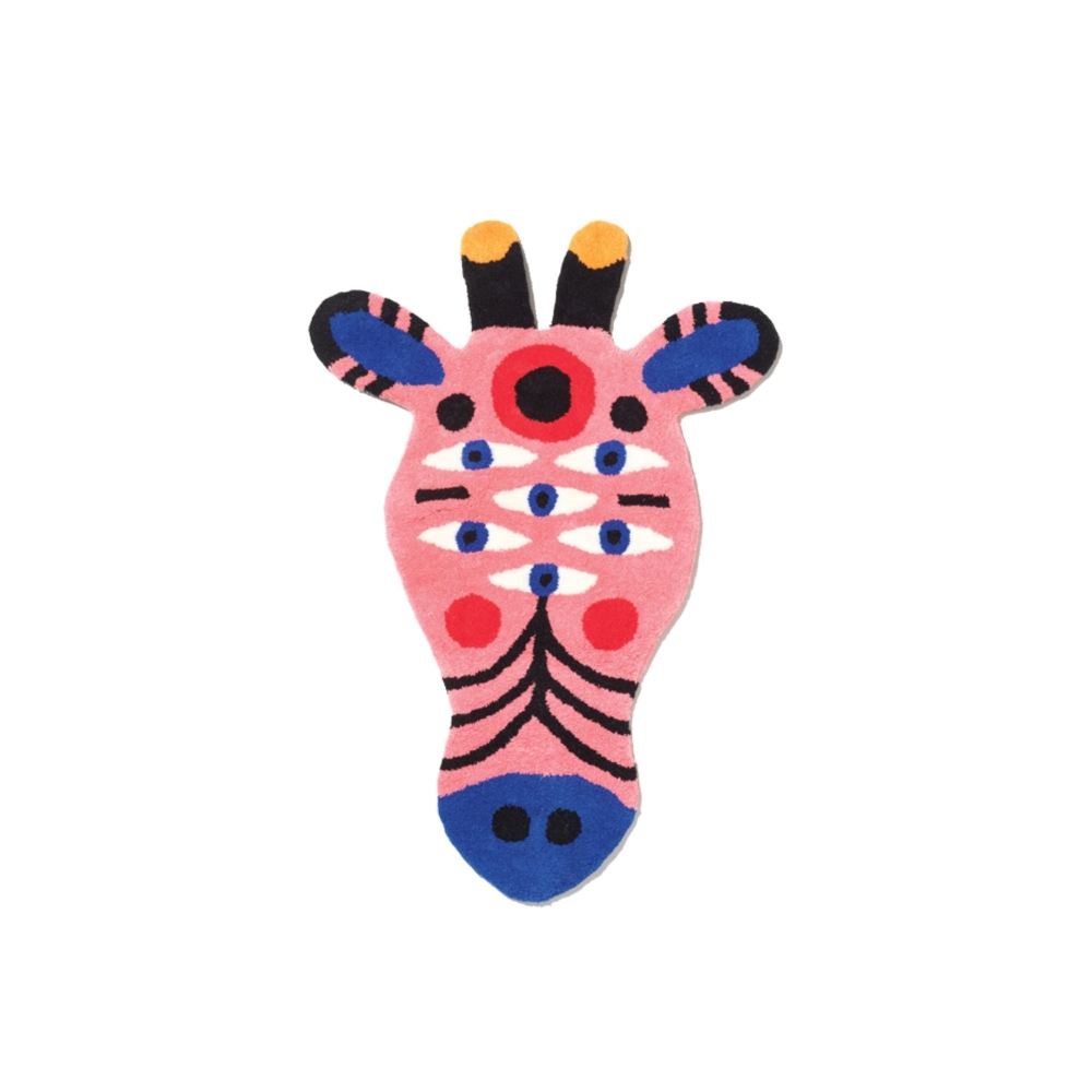 Qeeboo Oggian Gira Shaped Rug