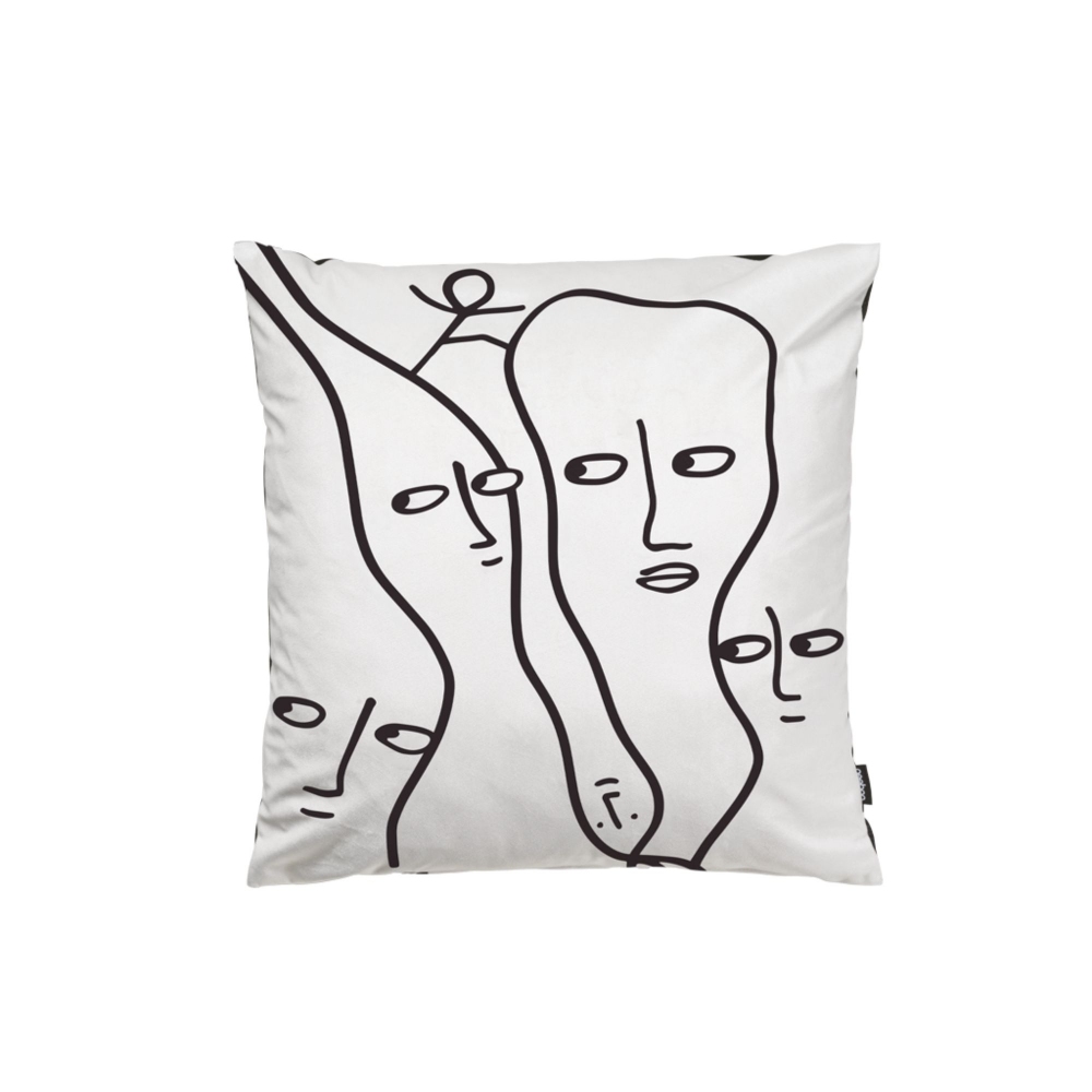 Qeeboo Peaceful Place Square Cushion