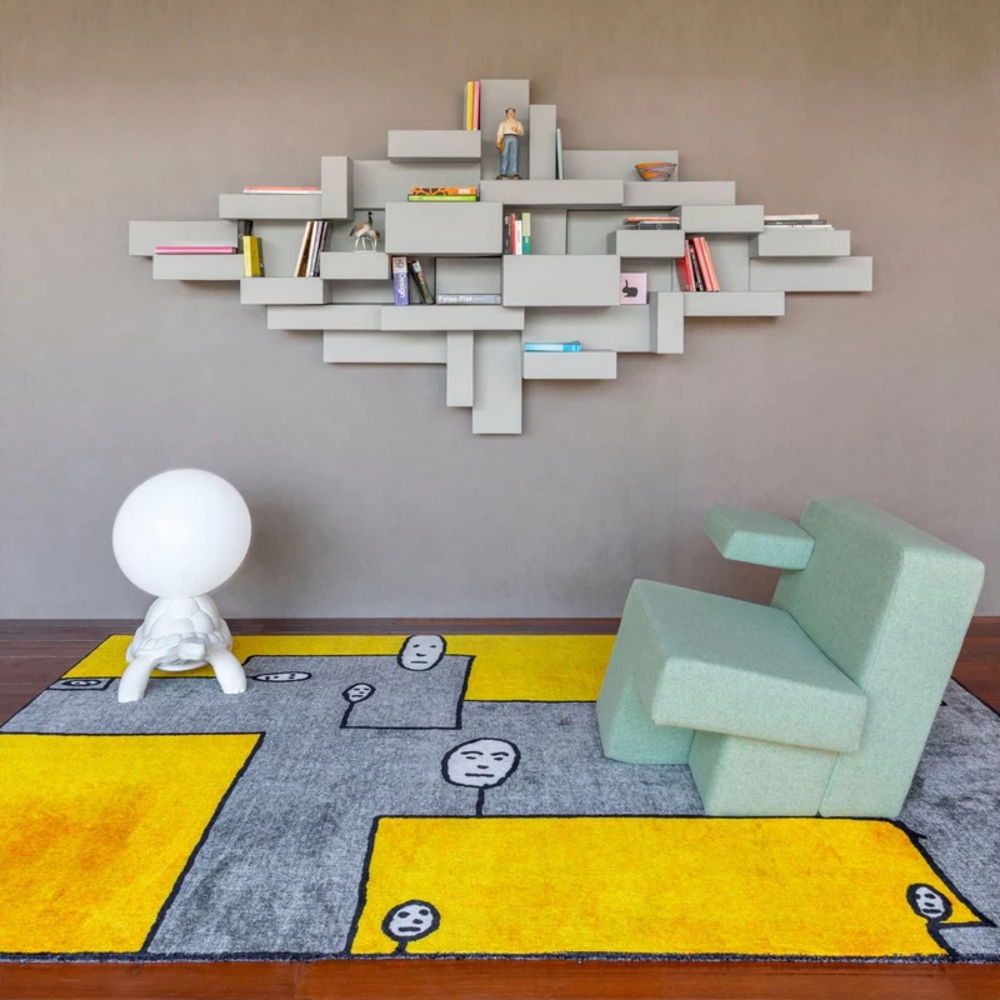 Qeeboo Primitive Wall Bookshelf