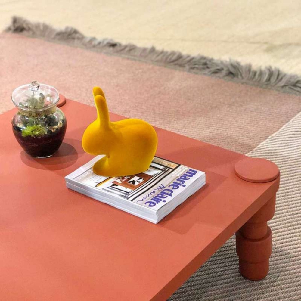 Qeeboo Rabbit XS Velvet Bookend