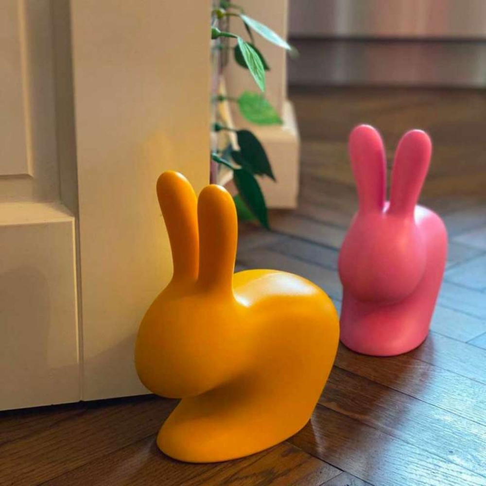 Qeeboo Rabbit XS Velvet Doorstopper