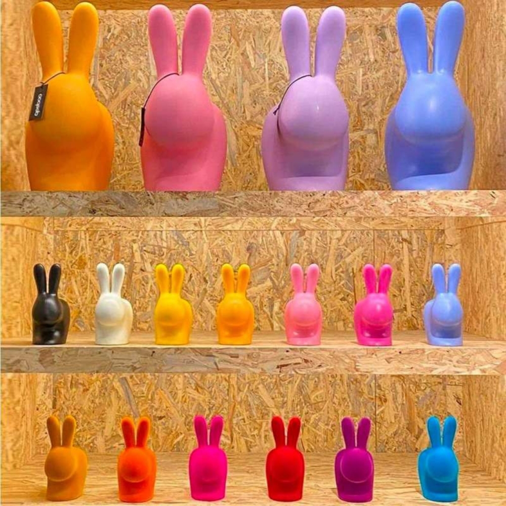 Qeeboo Rabbit XS Velvet Doorstopper