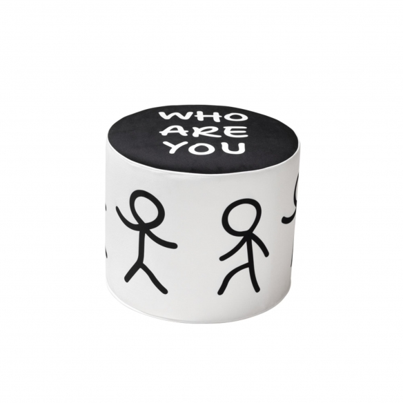 Qeeboo Pouf Who Are You S