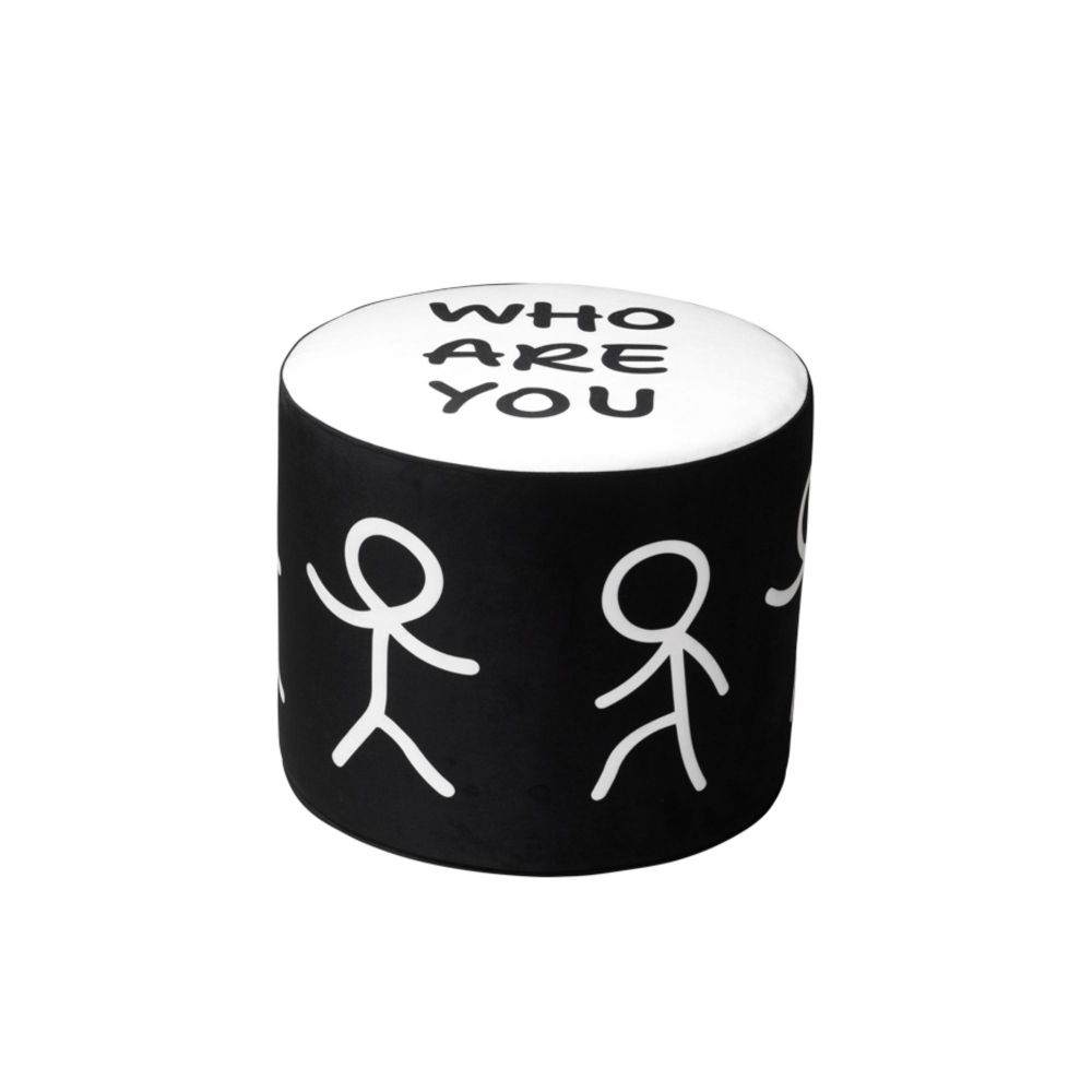 Qeeboo Pouf Who Are You S