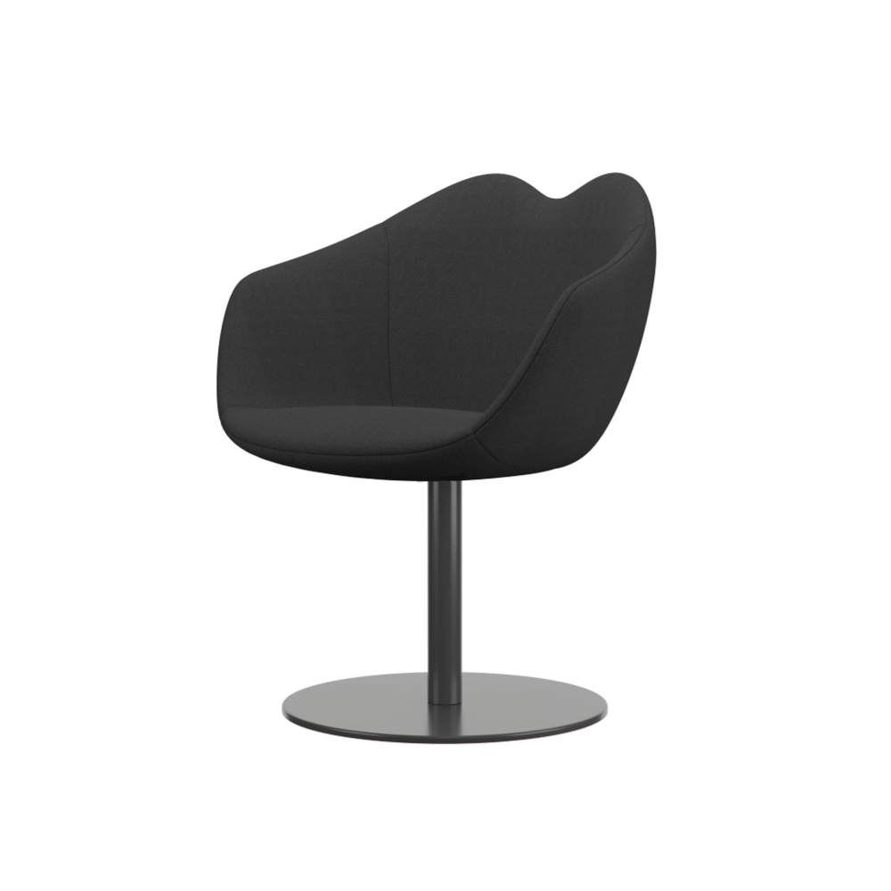 Qeeboo XOXO Fabric Chair - Round Base