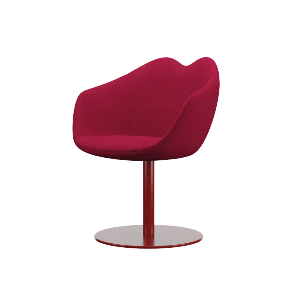 Qeeboo XOXO Fabric Chair - Round Base