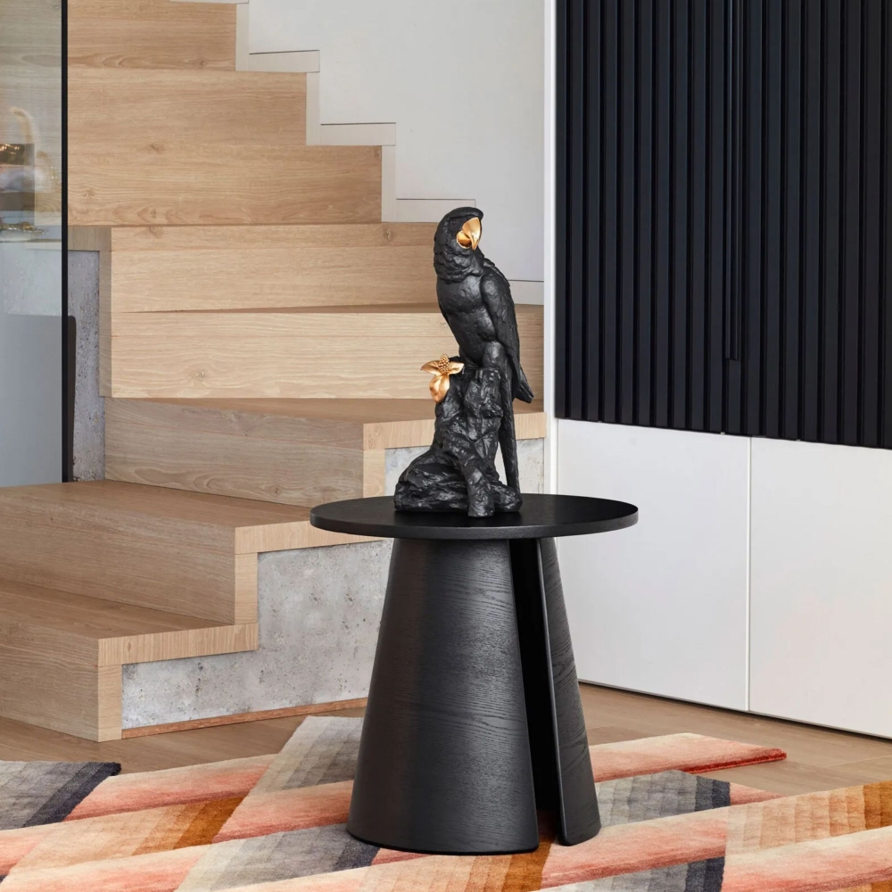 Lladró Scultura in porcellana Ara Nero-Oro - Edizione Limitata