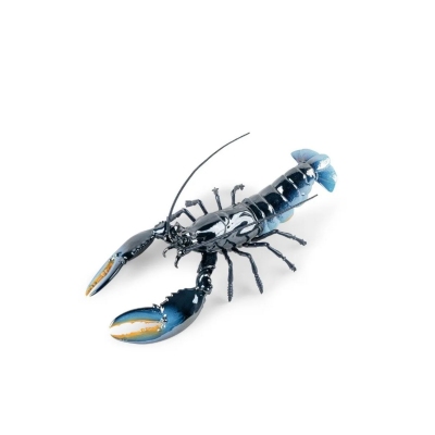 Lladró Aragosta Blu Porcelain Sculpture