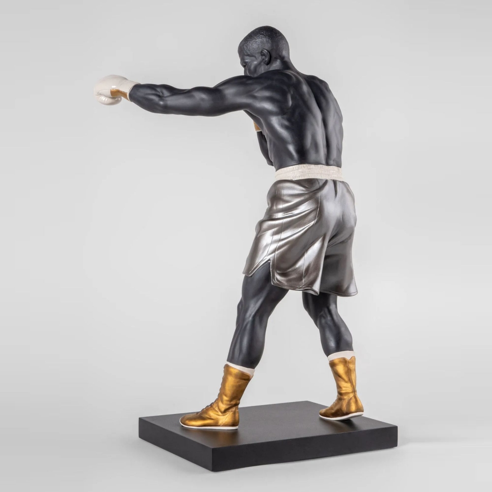 Lladró Boxer Sculpture