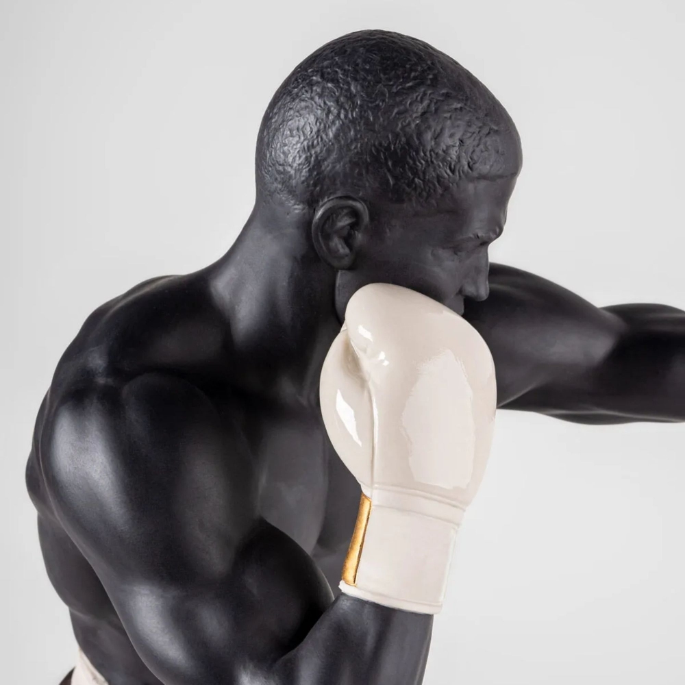 Lladró Boxer Sculpture