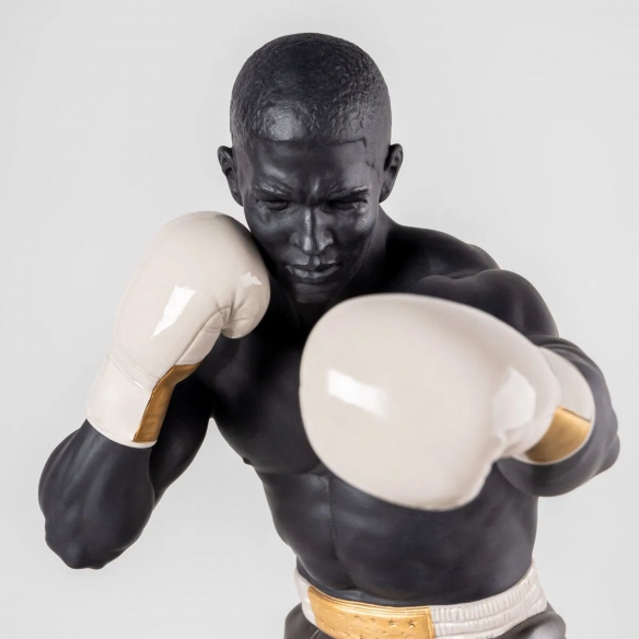 Lladró Boxer Sculpture