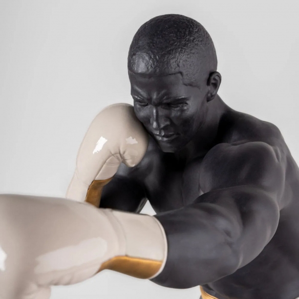 Lladró Boxer Sculpture